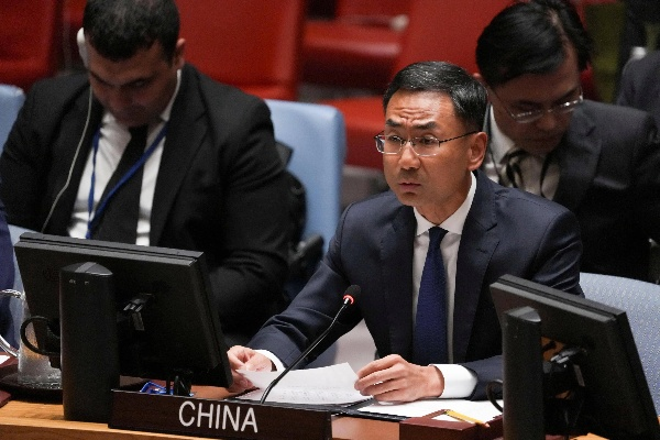 耿爽首次联合国全英文发言，闪耀国际舞台的精彩开篇